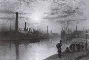 Reflections on the Aire On Strike Atkinson Grimshaw